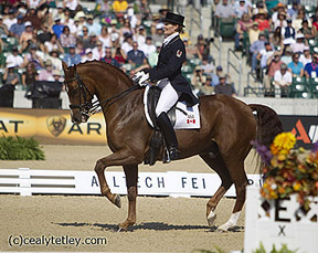 Thumbnail for Ashley Holzer Qualifies for Dressage Freestyle Final at WEG