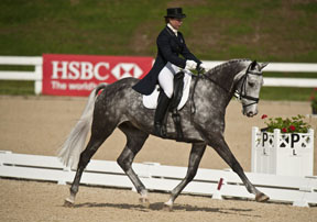 Thumbnail for American Tiana Coudray Leads After Dressage at Rolex