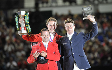 Eric Lamaze, Christian Ahlmann, Jeroen Dubbeldam, World Cup Jumping