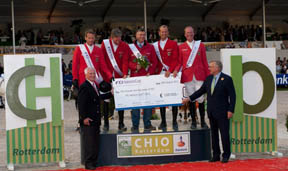Team Germany, winners of the FEI Nations' Cup™ Top League 2011