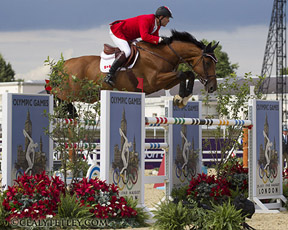 Thumbnail for Three-member Canadian Olympic Team for Show Jumping Finishes Fifth