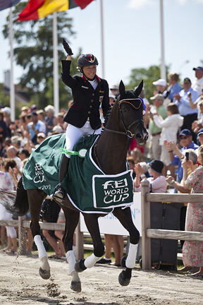Thumbnail for Klimke Triumphs in Third leg of FEI World Cup™ Eventing Series