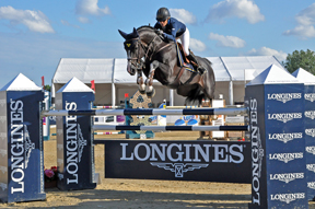 Malin Baryard-Johnsson and Baltimore jumped double-clear to help Sweden to victory in the twelfth leg of the Furusiyya FEI Nations Cup™ Jumping 2013 series at Sopot in Poland