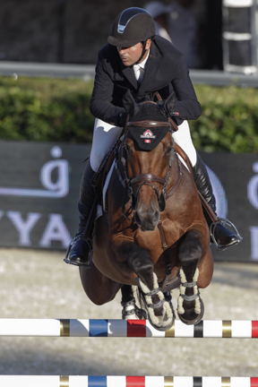 Eric Lamaze produced double clear rounds riding Powerplay to lead Canada to a sixth place finish in the inaugural €1,500,000 Furusiyya FEI Nations Cup™ Final on September 29 at CSIO5* Barcelona, Spain. Photo by Nacho Olano, www.nachoolano.com