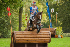 Double-champion, Thomas Carlile from France, en route to victory in the the Seven-Year-Old category at the FEI World Breeding Eventing Championships for Young Horses 2013 at Le Lion d’Angers (FRA). Photo by FEI/Arie de Vroet