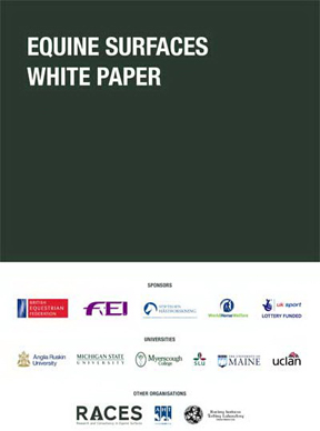 The Equine Surfaces White Paper is the The world’s most extensive study.