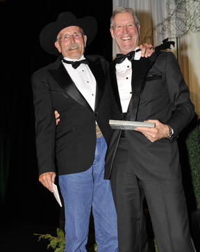 George Tidball and Ian Millar at the 2009 Jump Canada Hall of Fame Gala. Photo by Michelle C. Dunn