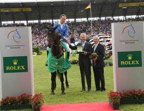 Christian Ahlmann and Codex One claimed the Rolex Grand Prix at CHIO Aachen.