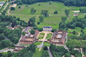 Haras du Pin, venue for the Dressage and Cross-Country phases of Eventing during the forthcoming Alltech FEI World Equestrian Games™ 2014. Photo by FEI/Conseil general de l’Orne