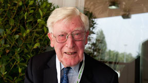 Jacques Schoufour (NED), honorary chairman of CHIO Rotterdam, who has died at the age of 86.