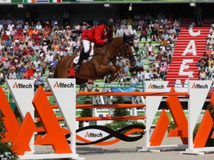 Canada's best, Yann and Showgirl, just one rail over three rounds!