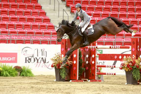 Andres Rodriguez won the $40,000 Kubota Canada & Tractorland Cup at the Royal West.