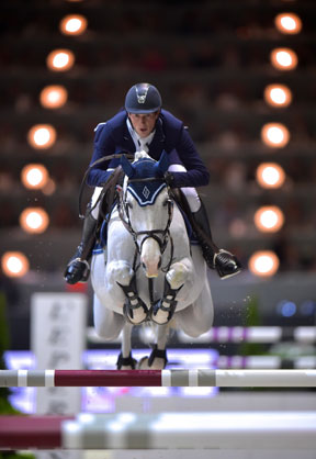 Reigning champion, Germany’s Daniel Deusser, will be in action at the opening leg of the Longines FEI World Cup™ Jumping 2014/2015 Western European League series at Oslo in Norway next Sunday. Photo by FEI/Arnd Bronkhorst