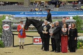 Beezie Madden and Cortes 'C' captured the $250,000 Canadian Pacific Grand Prix CSI4*-W at the National Horse Show.
