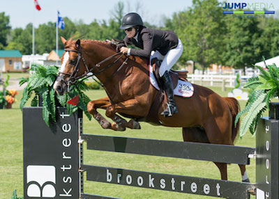 Elizabeth Bates and Wildfire won the $35,000 Brookstreet Grand Prix at the Ottawa International at Wesley Clover Parks. Photo by Simon Stafford for Jump Media