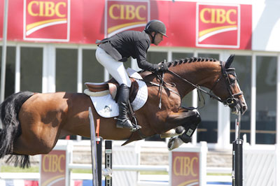 Eric Lamaze and Coco Bogo won the $34,000 CIBC Cup at the Spruce Meadows Canada One. Photo by Spruce Meadows Media Services