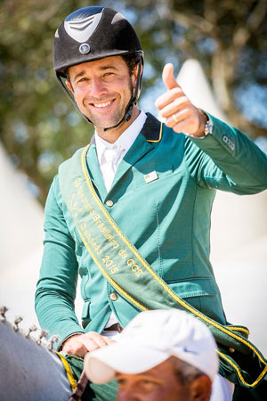 Marcio Jorge (BRA) and Coronel MCJ, who claimed gold at the Rio 2016 test event - the Aquece Rio International Horse Trials – held at the Deodoro Olympic Equestrian Centre, was among those that gave the test event the “thumbs up”. Photo by FEI/Raphael Macek
