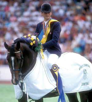 Quito de Baussy with Eric Navet in 1990. Photo by Kit Houghton