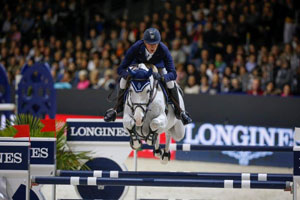 Germany’s Daniel Deusser and Cornet d’Amour, winners of the Longines FEI World Cup™Jumping Final 2014 in Lyon, organised by GL Events, the company that will be organising the dual FEI World Cup™ Finals 2018 in Paris following today’s allocation by the FEI Bureau. Photo by FEI/Dirk Caremans