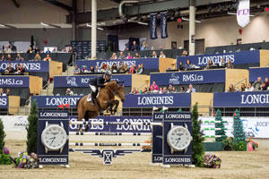 Chile’s Samuel Parot and Atlantis have won the Longines FEI World Cup™ Jumping qualifier in Calgary (CAN), and are now setting their sights on the last two East Coast qualifiers in Wellington and Ocala. Photo by FEI/Aimee Makris
