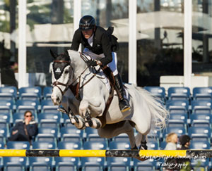 2008 Canadian Olympic Champion Eric Lamaze riding Check Picobello Z won the $216,000 Ariat Grand Prix on Sunday, February 7, at the Winter Equestrian Festival in Wellington, FL. Photo by Starting Gate Communications