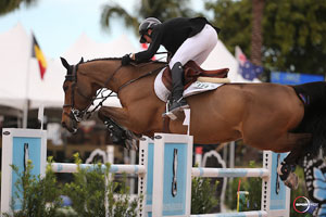 Eric Lamaze and Rosana du Park took home the top prize in the Ruby et Violette WEF Challenge Cup Series for the second week in a row. Photo by Sportfot