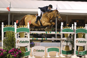 McLain Ward and Rothchild won the $380,000 Fidelity Investments® Grand Prix CSI 5* at WEF 5. Photo by Sportfot