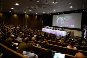 A record number of delegates attended the FEI Sports Forum at IMD in Lausanne (SUI), where Olympic and FEI World Equestrian Games™ competition changes were debated at length. Photo by FEI/Richard Juilliart