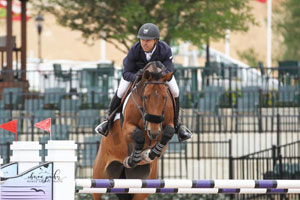 Thumbnail for Kyle Timm 9th in 35,000 FEI 1.50m Suncast® Welcome at Tryon