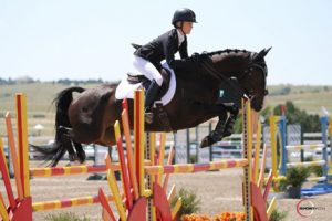 Carmen Holmes-Smith and Spartacus won gold at North American Junior & Young Rider Eventing Championships CH-J*