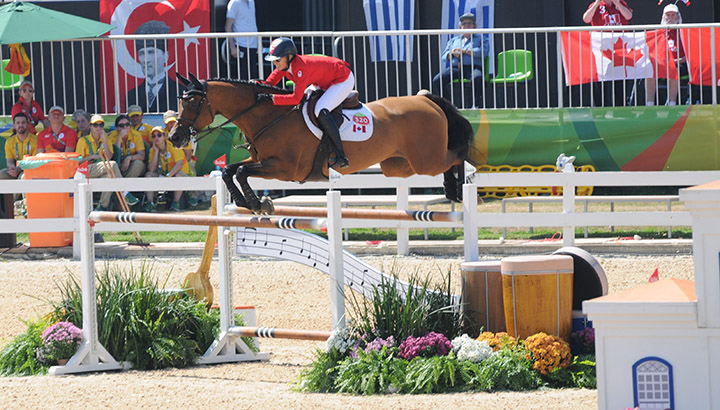 Amy Millar and Heros - clear round!