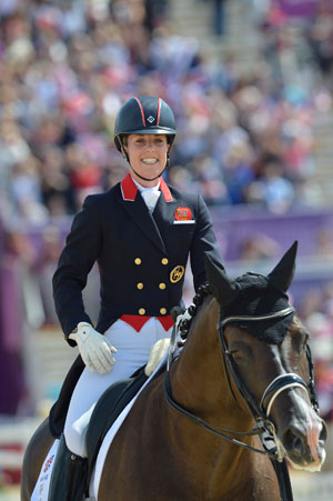 The multiple record-breaking Dressage partnership of Great Britain’s Charlotte Dujardin and Valegro are in search of even more golden glory in Rio. Photo by Kit Houghton/FEI