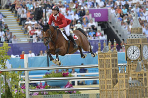 Switzerland’s Steve Guerdat and Nino des Buissonnets will be going for a record-breaking back-to-back double of individual gold medals in Jumping at the Rio 2016 Olympic Games. Photo by FEI/Kit Houghton