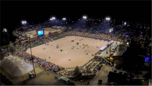 The main International Arena at Tryon International Equestrian Center.