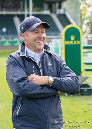 2016 Olympic bronze medalist and Rolex Testimonee Eric Lamaze at the Spruce Meadows ‘Masters’ tournament in Calgary, Alberta, Canada. Photo by Kit Houghton/Rolex