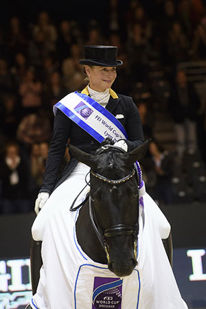 The world no. 1 partnership of Isabell Werth and Weihegold led a host-nation whitewash at the third leg of the FEI World Cup™ Dressage 2016/2017 Western European League in Stuttgart, Germany. Photo by Stefan Lafrentz/FEI