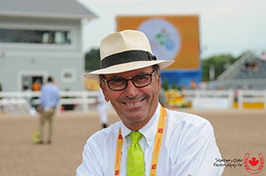 World-class course designer Michel Vaillancourt was named the 2016 Jump Canada Official of the Year. Photo by Starting Gate Communications