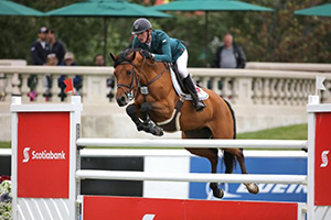 Daniel Coyle and Cita won the Scotiabank Cup at the Spruce Meadows Continental. Photo by Spruce Meadows Media Services