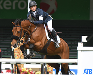 Kent Farrington and Gazelle won the ATB Financial Cup at the Spruce Meadows National. Photo by Spruce Meadows Media Services