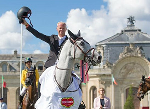 Jérôme Guéry defended his title at the Jumping International of Chantilly.