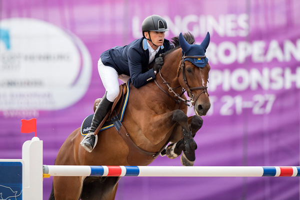 It's fingers and toes crossed for the host nation who hold the lead going into the final day of the Jumping team competition at the Longines FEI European Championships 2017 in Gothenburg (SWE) tomorrow, after today's brilliant last-to-go clear round from the Olympic silver medal-winning partnership of Peder Fredricson and H&M All In. Photo by FEI/Claes Jakobsson