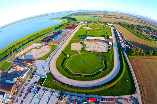 Aerial view of Samorin Equestrian Centre in Slovakia. Photo © Samorin Equestrian Centre