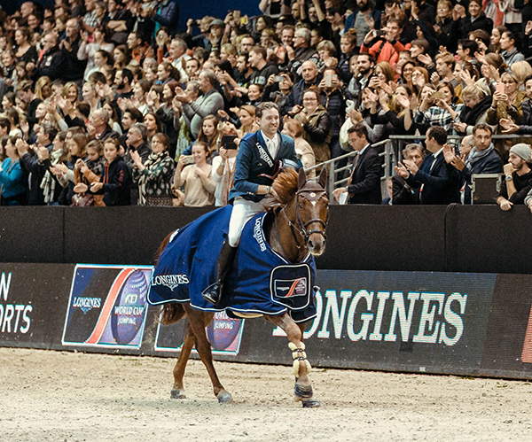 A great result on home ground! The French partnership of Simon Delestre and Hermes Ryan won today’s Longines FEI World Cup™ Jumping 2017/2018 Western European League qualifier in Lyon, France. Photo by FEI/Christophe Tanière
