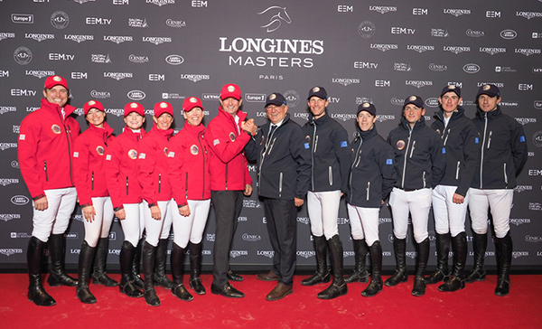 Team Europe was victorious over Team USA in the first-ever Riders Masters Cup.