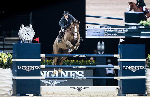 French rider Patrice Delaveau rode his fantastic Aquila HDC to win the Longines Grand Prix of Hong Kong at the Hong Kong Masters for the second time.