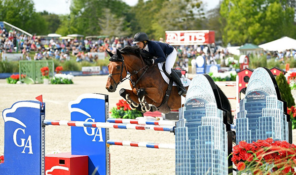 Beezie Madden won the 5th Annual American $1 Million Grand Prix to close out the HITS Ocala Winter Circuit, riding Coach.