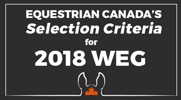 Thumbnail for Equestrian Canada Releases Selection Criteria for 2018 WEG