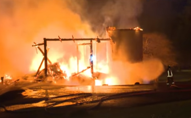 A fire that started in the early morning hours of Monday, May 21st, has claimed the lives of 16 horses at the Sunnybrook Stables in Toronto.