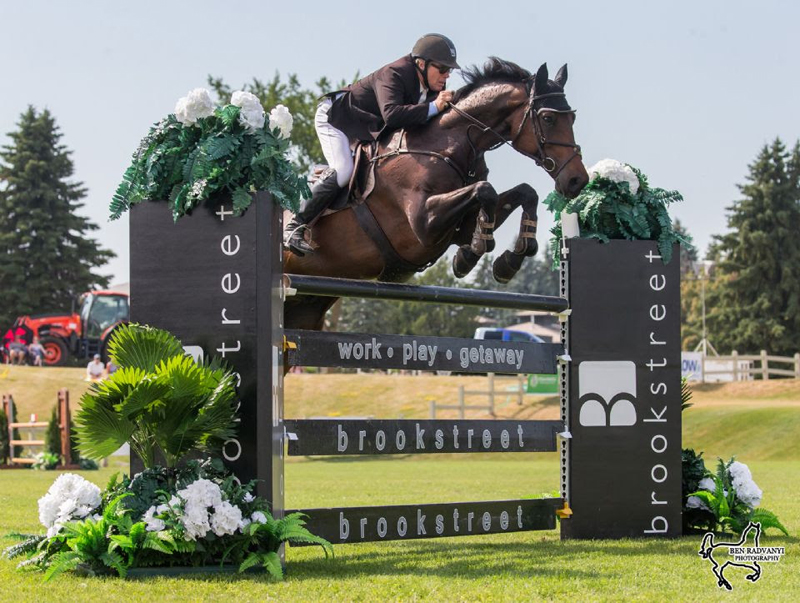 Hugh Graham of Schomberg, ON, and Knock Out 3E won the $50,000 Brookstreet Grand Prix at the Ottawa National Horse Show held at Wesley Clover Parks in Ottawa, ON.