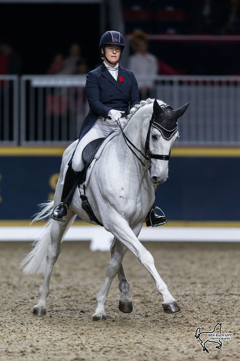 Jacqueline Brooks will retire her long-time partner, D Niro, in a moving ceremony on Tuesday evening, November 6, at the Royal Horse Show in Toronto, ON. Photo by Ben Radvanyi Photography